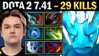 Morphling with 29 Kills and Pike - Dota 7.41
