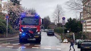 Opkomst en uitruk | Brandweer Oosterbeek Tst 07-3341 rukt prio 1 uit voor een brandwoning