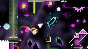 Geometry Dash: Space Invasion by BashfulGoose (2/2 Coins)