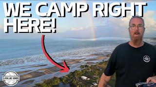 BEACH FRONT CAMPING FRASER COAST QLD | BURRUM SHORES CAMPGROUND - Caravanning Australia E108