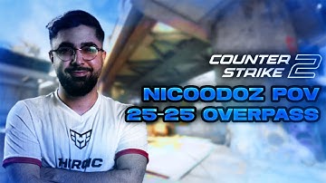 nicoodoz Overpass (25-25) CS2 POV vs IKLA | PGL CS2 Major Copenhagen 2024 Europe RMR Open Qual 2