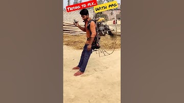 Paramotor thrust test  homemade backpack  paramotoring ppg  best Paramotor paramotor  #shorts