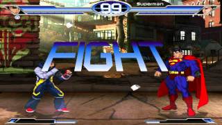 Capcom vs The World Match #1 - Jin Kazama vs Superman