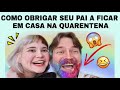 #Vlog: PINTEI A BARBA DO MEU PAI DE ARCO-ÍRIS!! 🌈