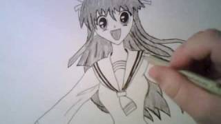 Drawing Honda Tohru