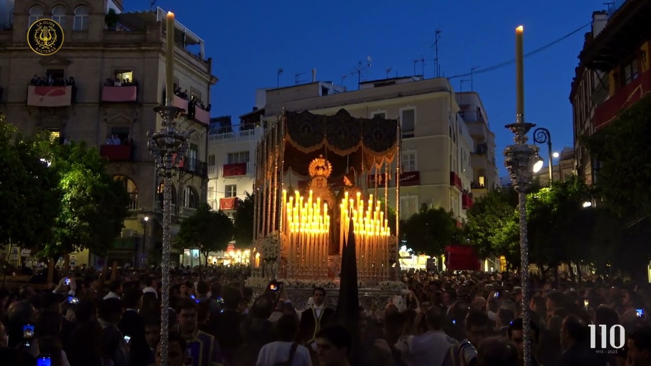 Recorrido completo Virgen de la Merced | Jueves Santo (Hdad. de Pasión) 2023