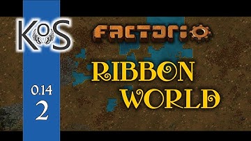 Factorio 0.14 Ribbon World - Ep 2 - Coal and Furnaces - Let