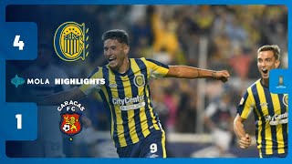 ROSARIO CENTRAL vs CARACAS | GOL & HIGHLIGHTS | COPA LIBERTADORES | MOLA TV