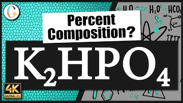 How to find the percent composition of K2HPO4 (Potassium Hydrogen Phosphate)
