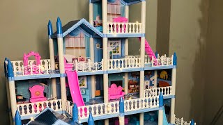 How to assembling beautiful home Doll house 14 room