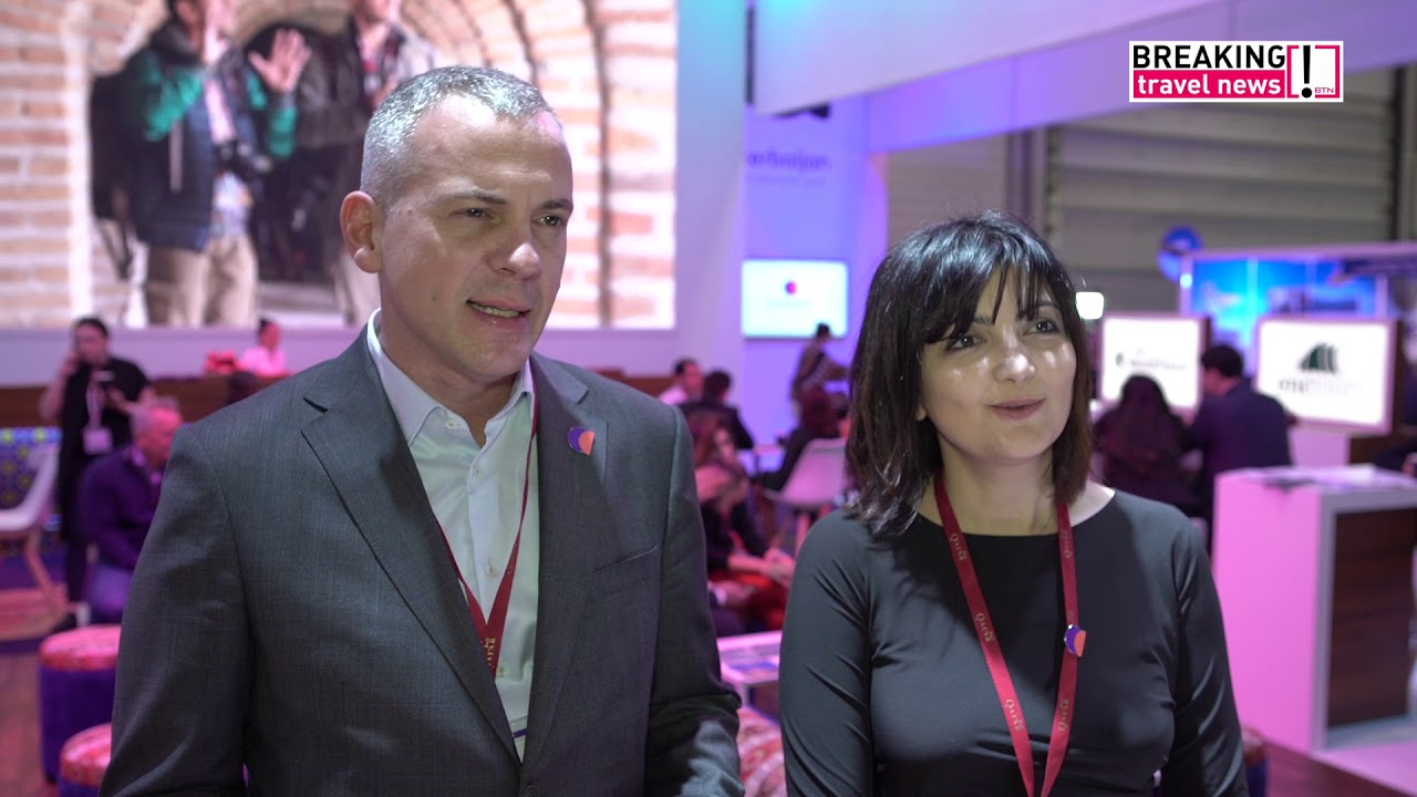 Florian Sengstschmid and Fidan Aliyeva, Azerbaijan Tourist Board