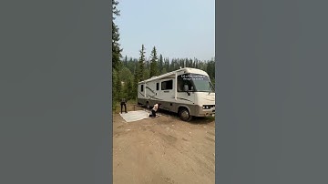 HOW WE SET UP OUR CAMPSITE #rvlife #rvliving #camper #campervan #rv #vanlife #travelvlog #travel