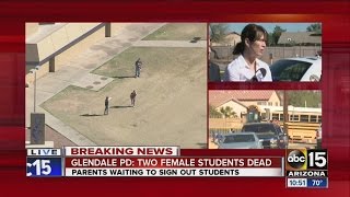 Two teenagers at a glendale, arizona high school were killed friday
morning in shooting that police are calling "tragic" situation. ◂
23abc news brings y...