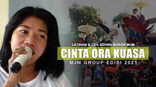 Cinta Ora Kuasa - Voc. Ainun | Burok Mjm Live Sesi Latihan 2021