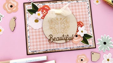 Make a Handmade Card with the Singe Quill!