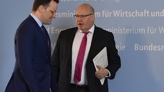 Spahn and Altmaier on hope and restrictions in the Corona crisis