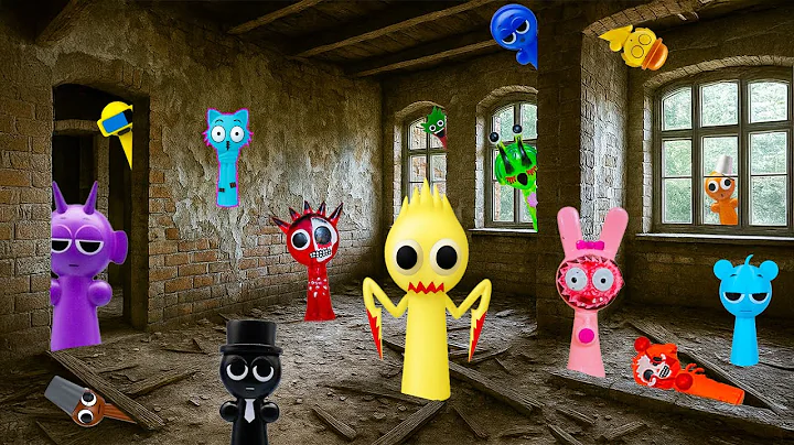 Unbelievable!! 😱 All the SPRUNKI are hiding in an abandoned house – Do you dare to explore with me!