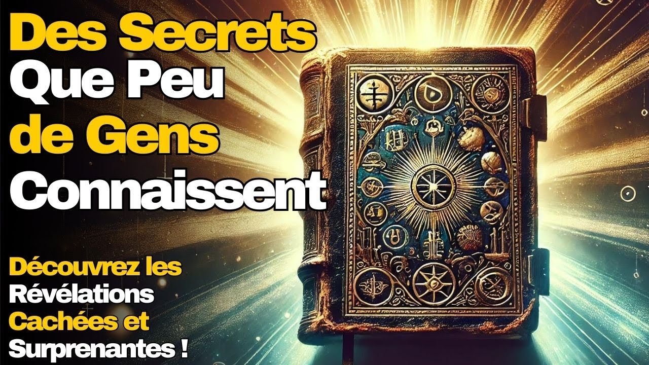 Secrets cachés de la Bible : des révélations que vous n'avez jamais ...