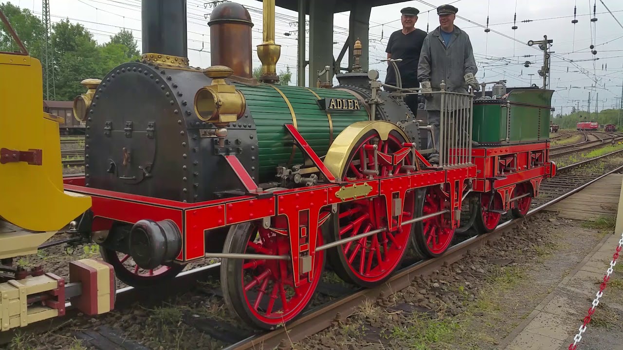 DB Museum in Koblenz, Germany, June 17, 2017, Adler