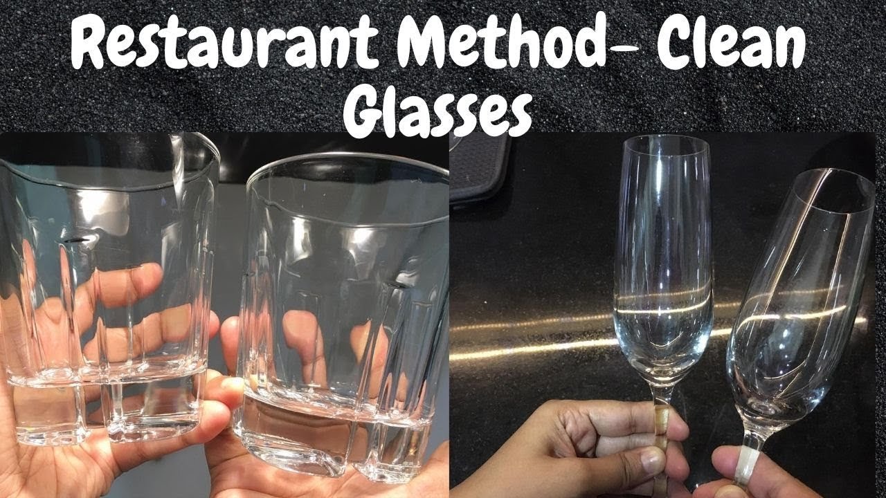 How To Clean Crystal Glasses
