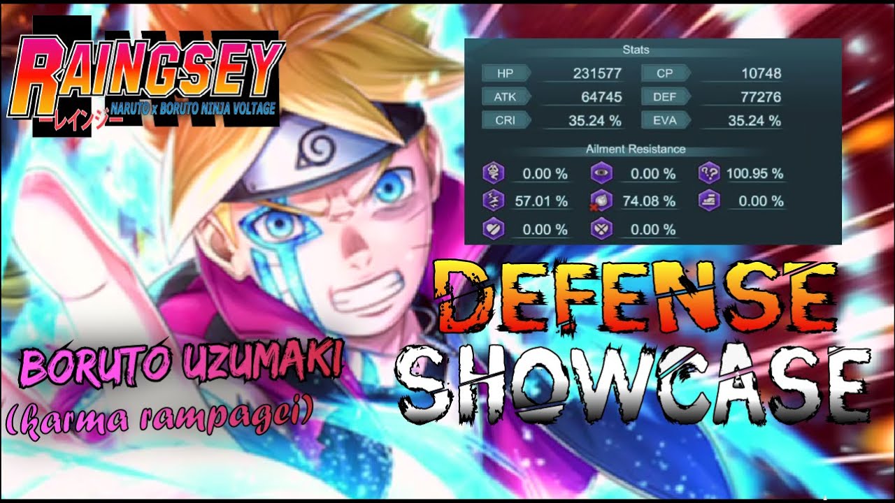 【NxB NV (忍ボル)】How to build monster outfield - Full ATK Build- Boruto (karma) - Fortress Defense 2023