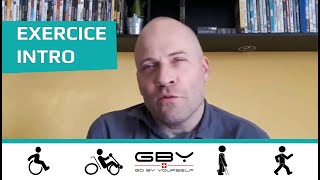 GBY SWISS - [TUTO] Intro exercices GBY avec l'expérience d'un tétraplégique en chaise roulante