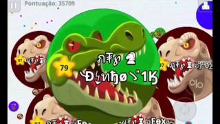 Agario Mobile // Splitrunning + Cannon // Dominating Server