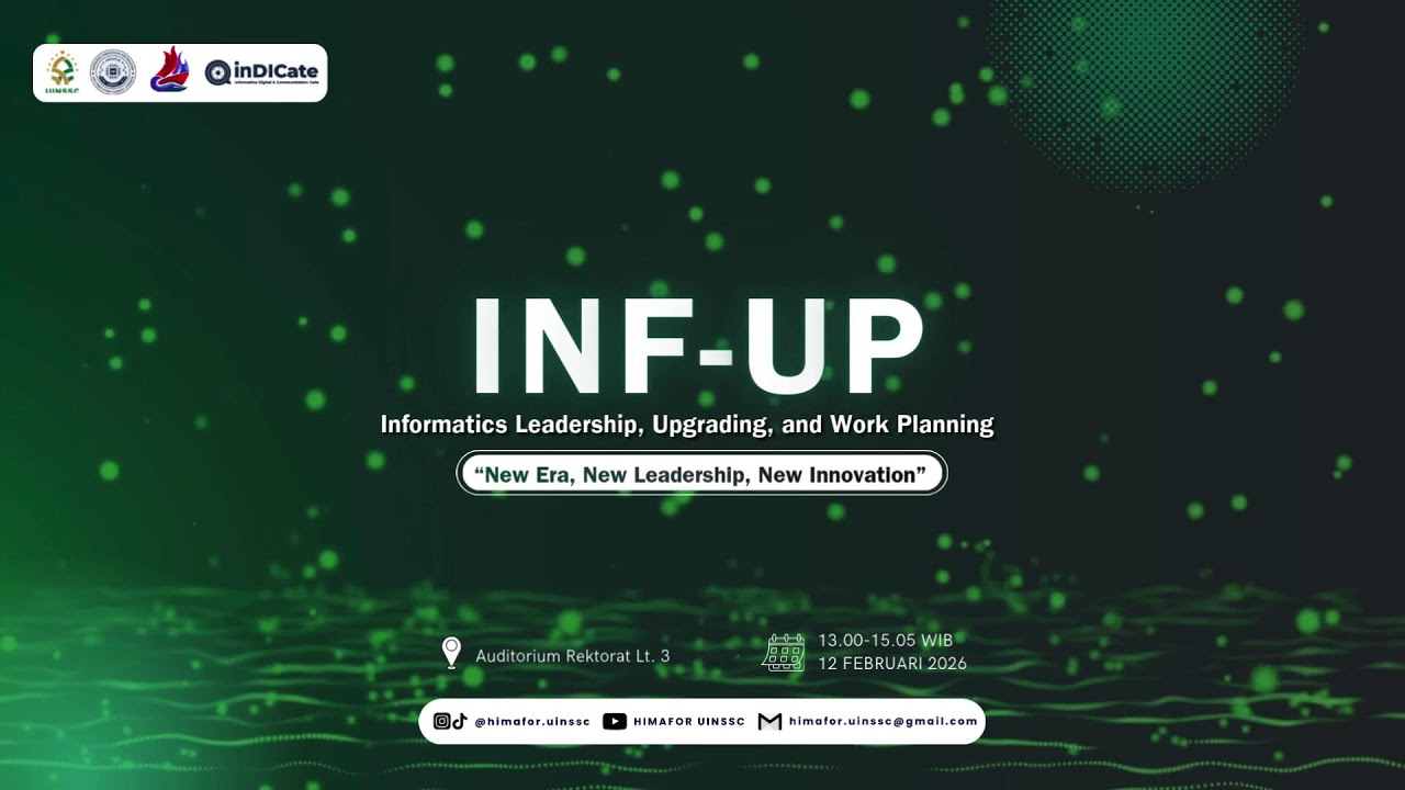 INF-UP 2026 (Informatics Leadership, Upgrading, and Work Planning)