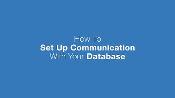 How To Set Up Communication with Your Database - LionDesk Webinar V2