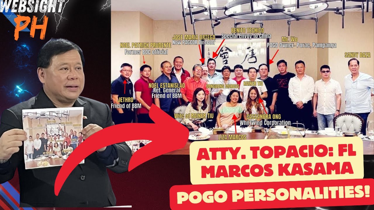 Atty. Ferdinand Topacio: Larawan ni First Lady Liza Marcos na kasama ...