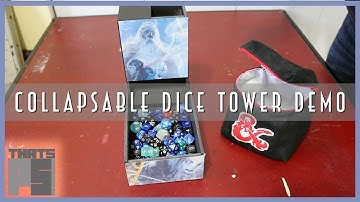 Collapsable Dice Tower - Demo