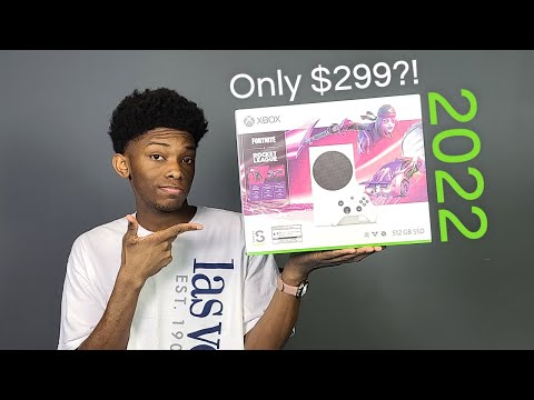 Xbox Series S Unboxing & First Play in 2022 | Fortnite & Rocket League Bundle