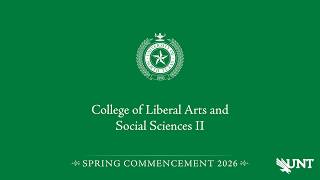 CLASS II | UNT Commencement Spring 2026