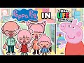 Peppa pig   characters  home design  toca life world 