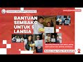 Merawat Istri ODGJ dan ada yang bekerja serabutan, 5 Lansia ini mendapat bantuan sembako