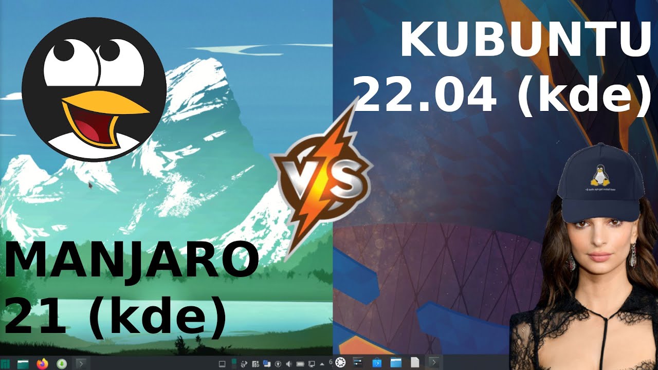 Manjaro 21 vs Kubuntu 22.04 YouTube