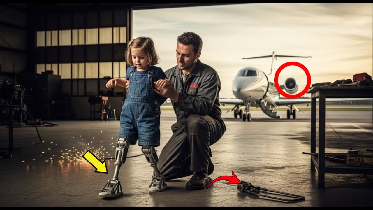 Struggling Mechanic Built Her New Legs — The Billionaire’s Arrival Changed Everything