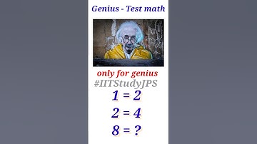 Math IQ test || for genius for question || #shorts #shortsfeed