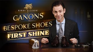 First Shine of My New Canons Bespoke Shoes! Full Shoe Shine Video | Shoe Shine ASMR | Kirby Allison by Kirby Allison 15,423 views 8 days ago 31 minutes