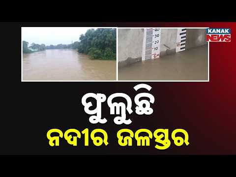 ଫୁଲୁଛି ନଦୀର ଜଳସ୍ତର | Odisha Weather Update | Heavy Rain Alert  | Flood Fear Grows