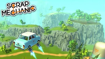 NEW TERRAIN TILES + CAVES! - Scrap Mechanic Terrain Update Gameplay