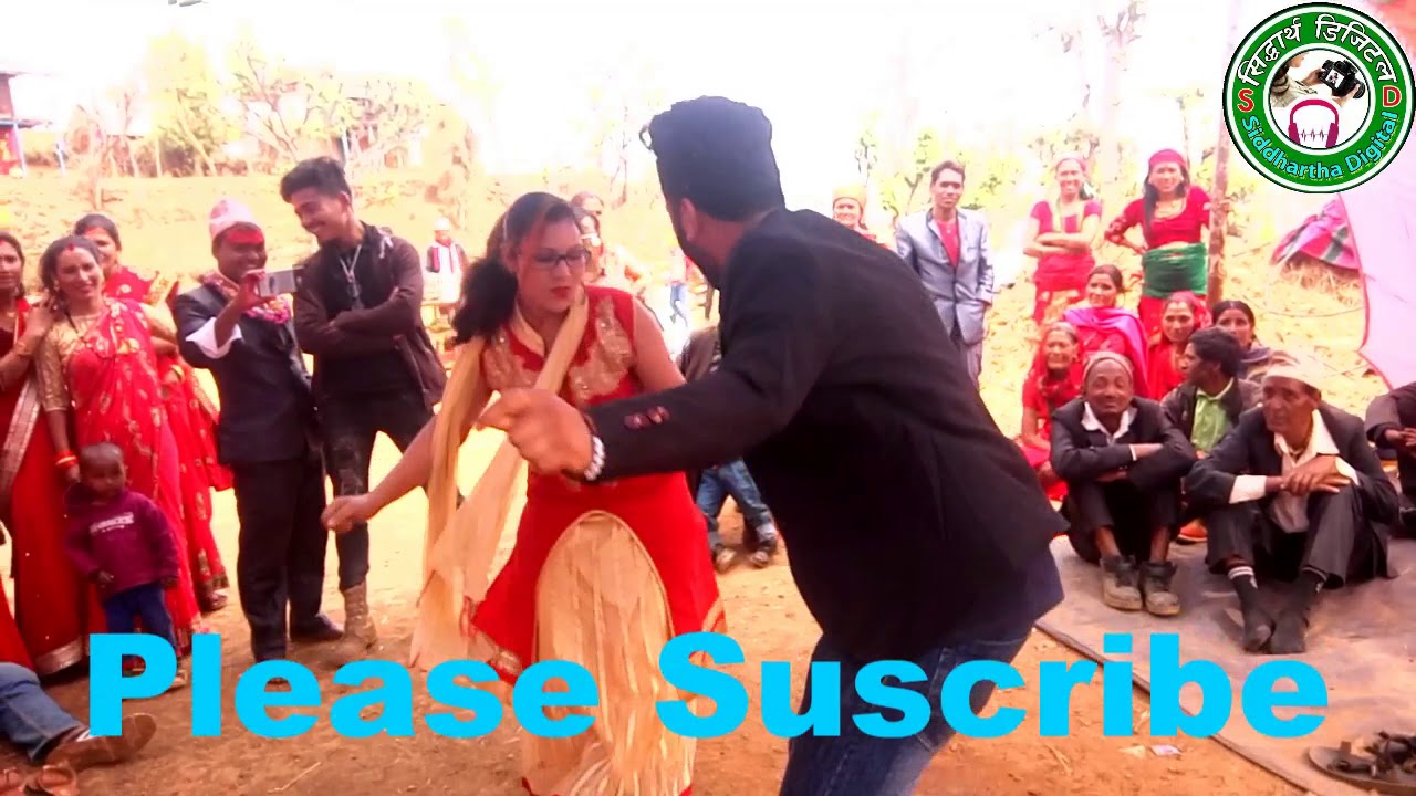 वा वा कति खत्रा नाँच पन्चेबाजाको तालमा गुल्मेली युवा युवतिको बबाल नाँच हेर्नेहरु नै लठ्ठ परे - YouTube