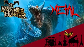 Monster Hunter 3 - Lagiacrus Theme 【Intense Symphonic Metal Cover】 chords