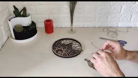 Layered dream catcher file for Glowforge | Laser cutting design | Dxf & Svg files | Wood cut | Craft