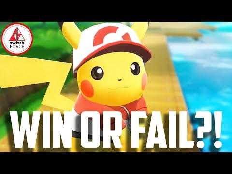 Win Or Fail Pokemon Lets Go Pikachu Switch Reveal Discussion Gameplay 2019 Game And More