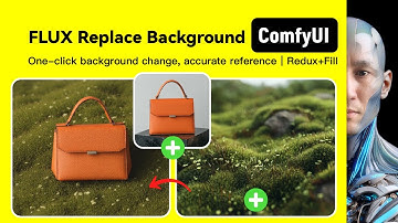 FLUX Replace background｜Redux + Fill｜｜ComfyUI｜Workflow Download Installation Setup Tutorial