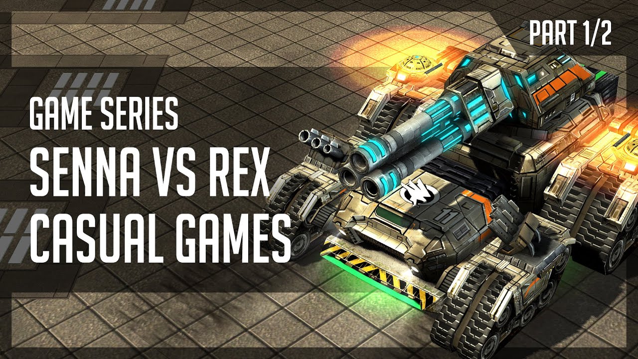 [C&C3: Kane's Wrath] Game Series - Senna vs Rex, Casual Game Casting (Part 1/2)