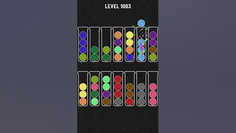 Ball sort puzzle level 1003
