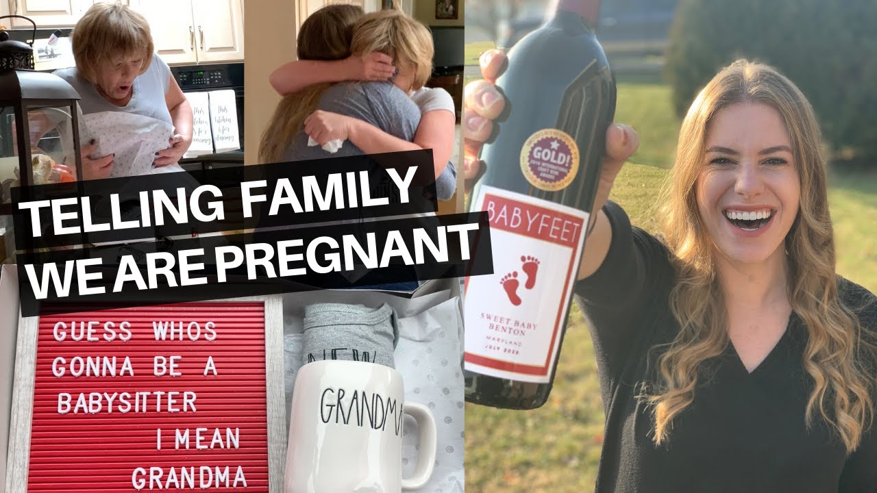 TELLING FAMILY WE ARE PREGNANT YouTube