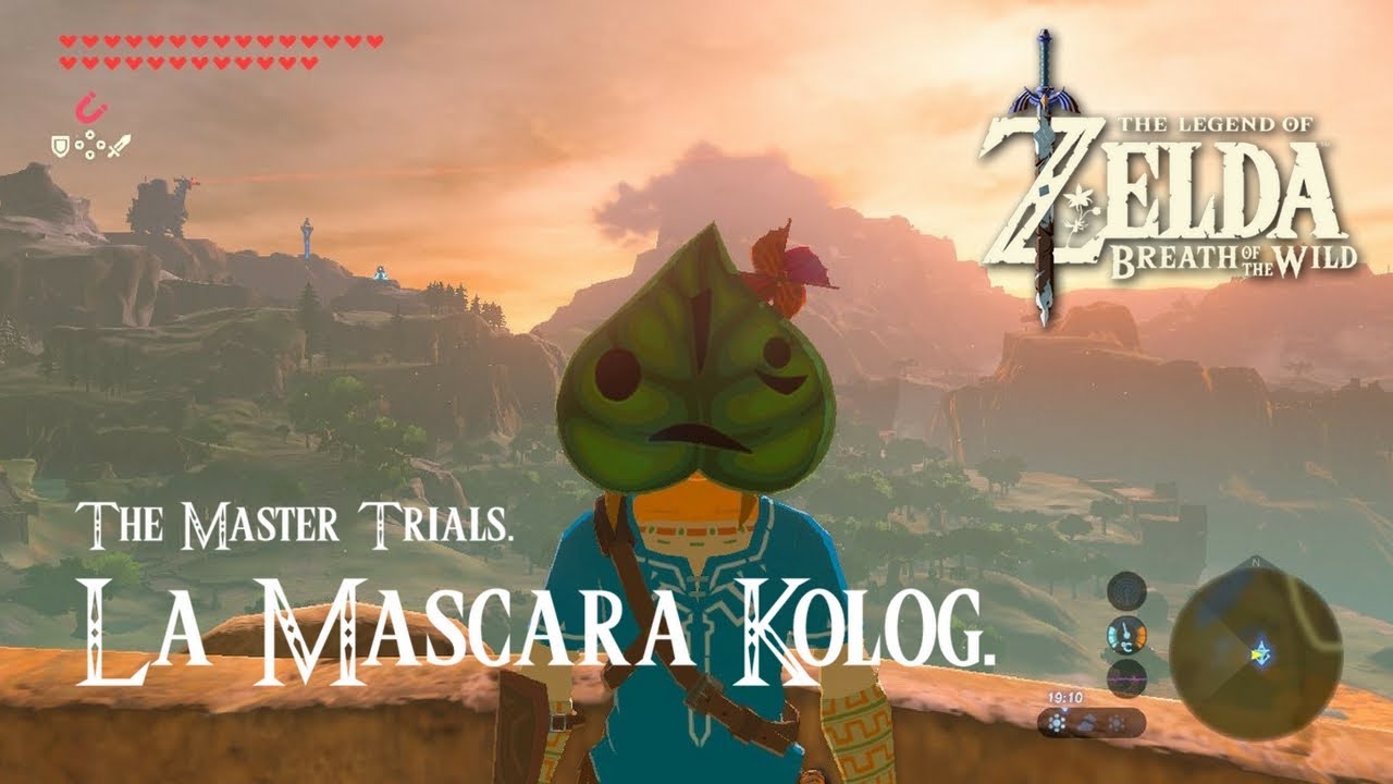 Zelda Breath of the Wild DLC 1 Ubicación de la Máscara Kolog YouTube